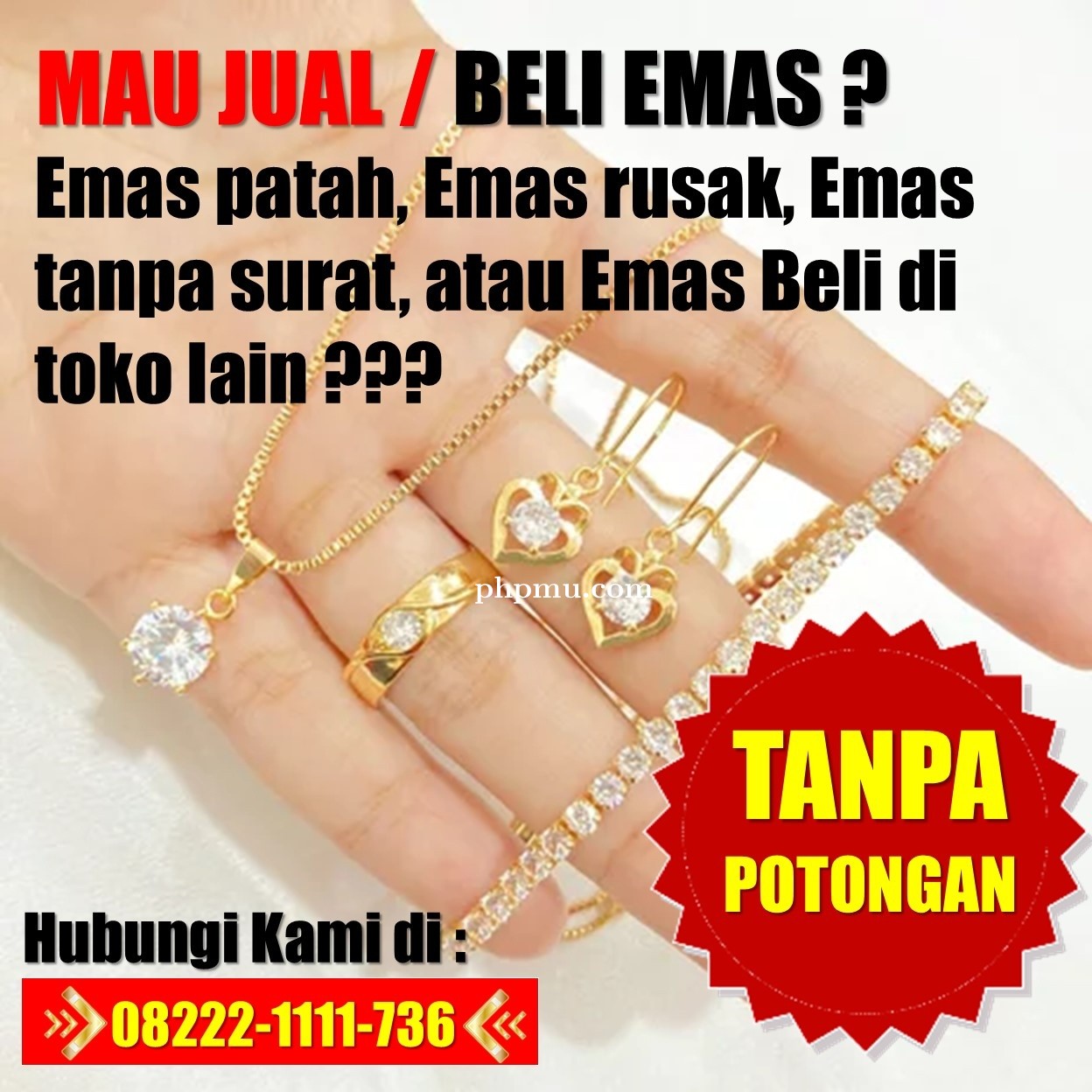 0822-2111-1736 [ TANPA POTONGAN ], Harga Beli Emas Cukim Hari Ini Cileungsi