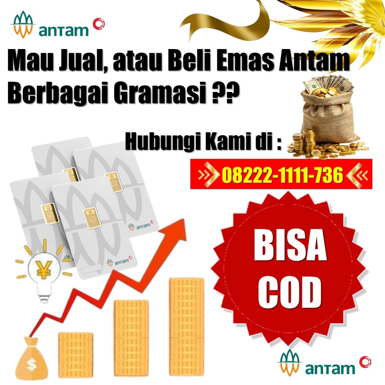 0822-2111-1736 [ TANPA POTONGAN ], Harga Beli Emas Cukim Hari Ini Kota Semarang