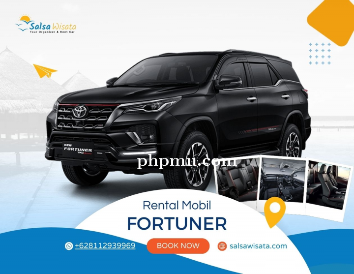 Rental Fortuner Medan untuk Acara Pesta dengan Fasilitas Luar Biasa