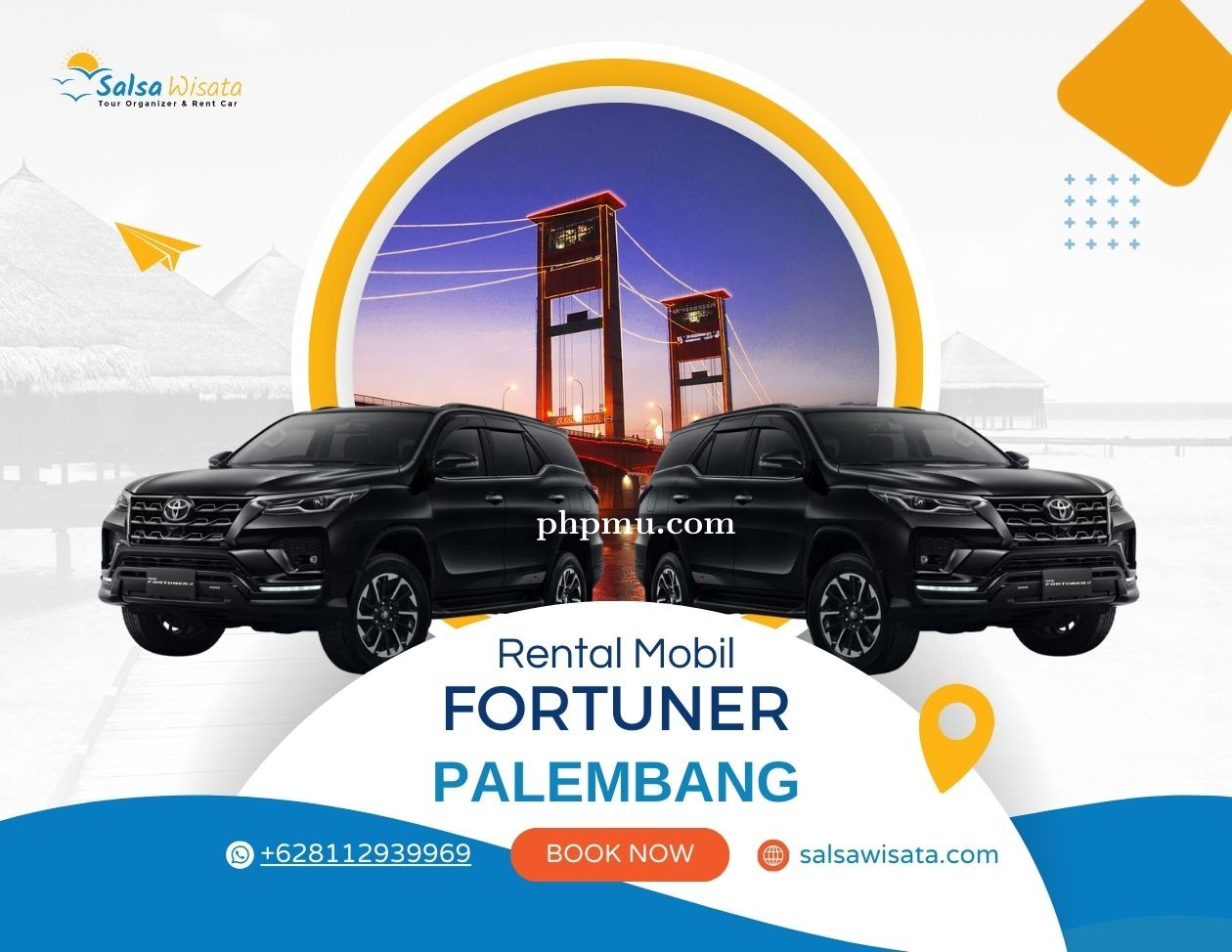 Rental Fortuner Palembang: Solusi Transportasi Rombongan